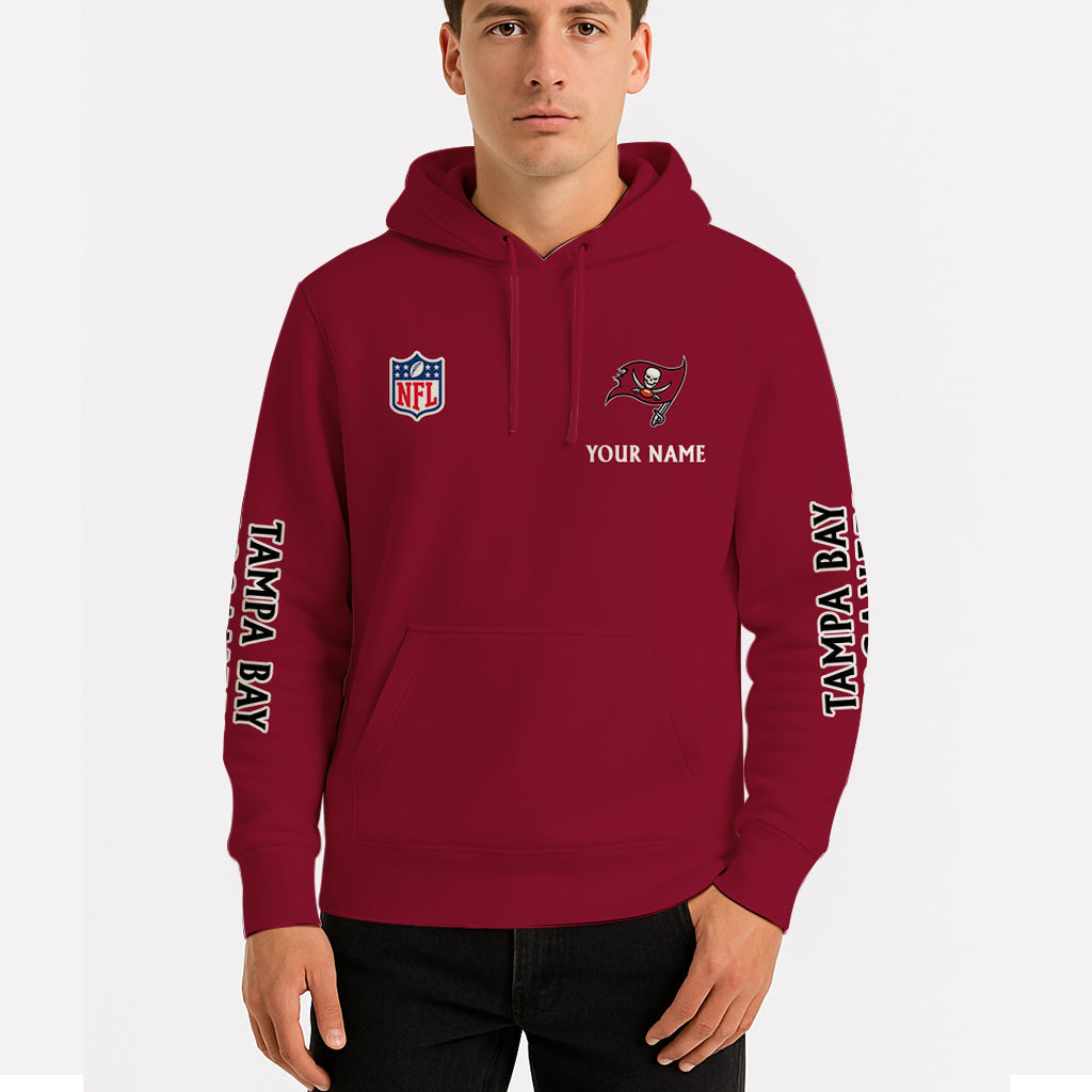LIMITED EDITION - NEW CUSTOMIZED NFL10 TBB TAMPA BAY BUCCANEERS UNISEX HOODIE