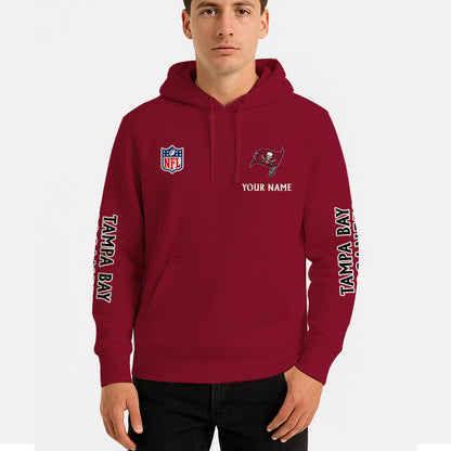 LIMITED EDITION - NEW CUSTOMIZED NFL10 TBB TAMPA BAY BUCCANEERS UNISEX HOODIE