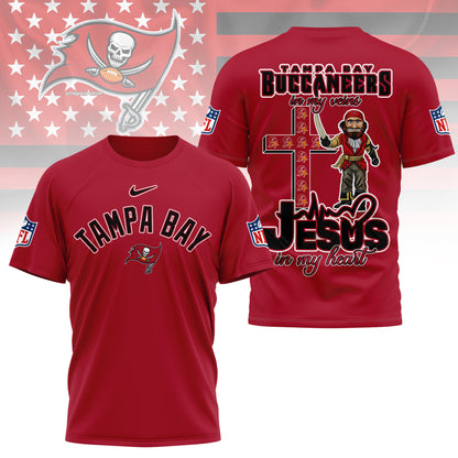 LIMITED EDITION - NEW CUSTOMIZED NFL10 TBB TAMPA BAY BUCCANEERS T-SHIRT | MULTIPLE COLORS AVAILABLE