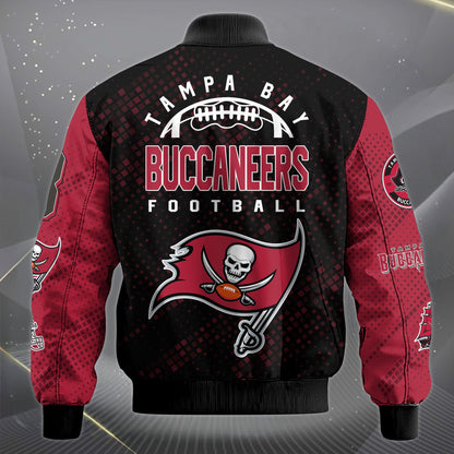 LIMITED EDITION - NEW CUSTOMIZED NFL10 TBB TAMPA BAY BUCCANEERS SATIN VARSITY JACKET & LONG PANTS