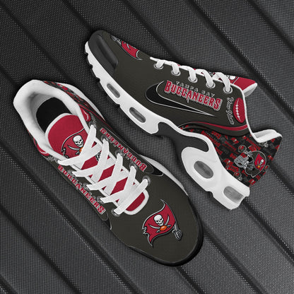 LIMITED EDITION - NEW CUSTOMIZED NFL10 TBB TAMPA BAY BUCCANEERS UNISEX AIR MAX PLUS SNEAKERS