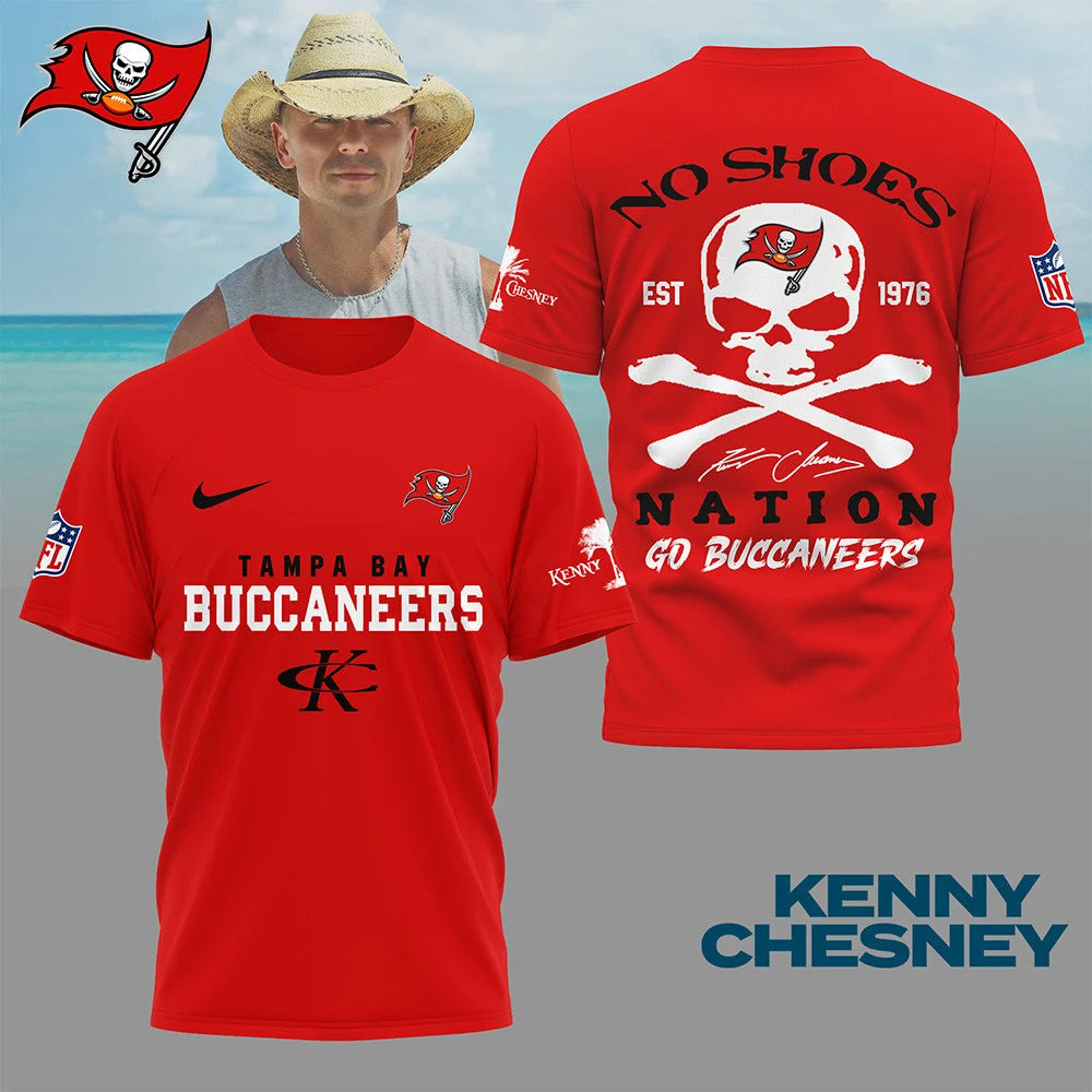 LIMITED EDITION - NEW CUSTOMIZED NFL10 TBB TAMPA BAY BUCCANEERS T-SHIRT | MULTIPLE COLORS AVAILABLE