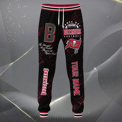 LIMITED EDITION - NEW CUSTOMIZED NFL10 TBB TAMPA BAY BUCCANEERS SATIN VARSITY JACKET & LONG PANTS