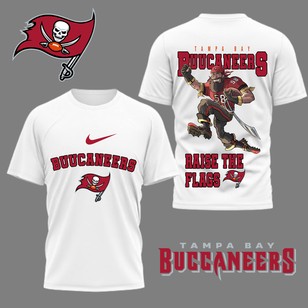 LIMITED EDITION - NEW CUSTOMIZED NFL10 TBB TAMPA BAY BUCCANEERS NATION GEAR 3D SHIRT