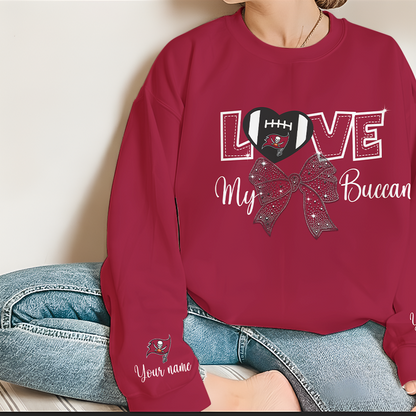 LIMITED EDITION - NEW CUSTOMIZED NFL10 TBB TAMPA BAY BUCCANEERS UNISEX T-SHIRT, POLO, HOODIE & JACKETS