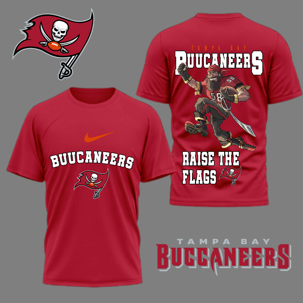 LIMITED EDITION - NEW CUSTOMIZED NFL10 TBB TAMPA BAY BUCCANEERS NATION GEAR 3D SHIRT