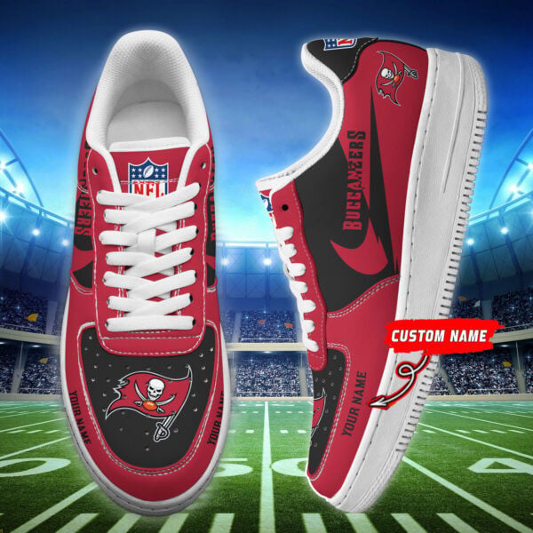 [SPECIAL OFFER] NEW CUSTOMIZED NFL10 TBB TAMPA BAY BUCCANEERS AF1 SNEAKERS