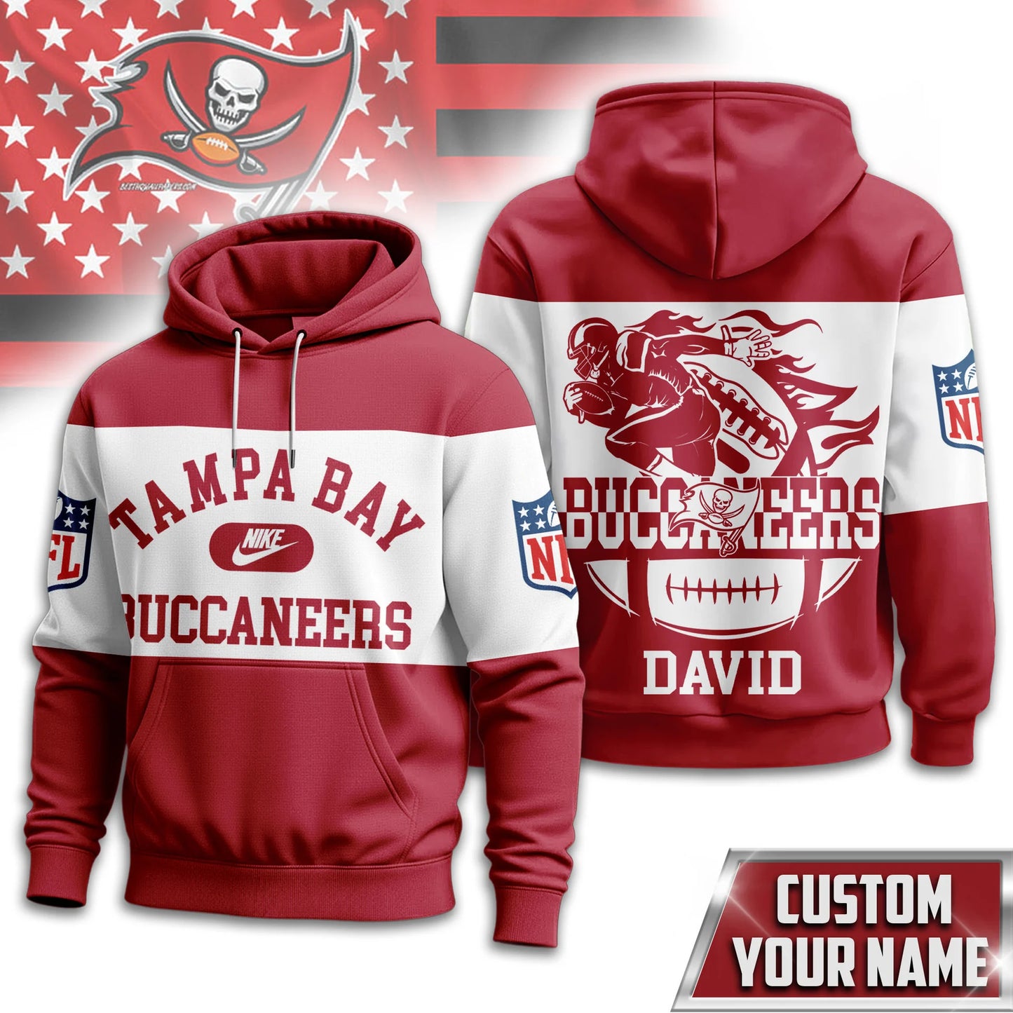 LIMITED EDITION - NEW CUSTOMIZED NFL10 TBB TAMPA BAY BUCCANEERS T-SHIRT, HOODIE, ZIP HOODIE