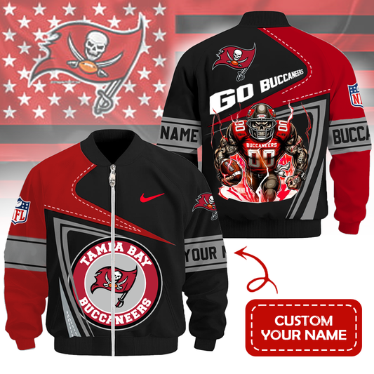 LIMITED EDITION - NEW CUSTOMIZED NFL10 TBB TAMPA BAY BUCCANEERS UNISEX T-SHIRT, POLO, HOODIE & JACKETS