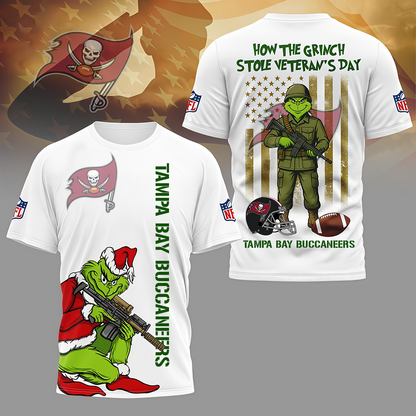 LIMITED EDITION - NEW CUSTOMIZED NFL10 TBB TAMPA BAY BUCCANEERS 3D SHIRT