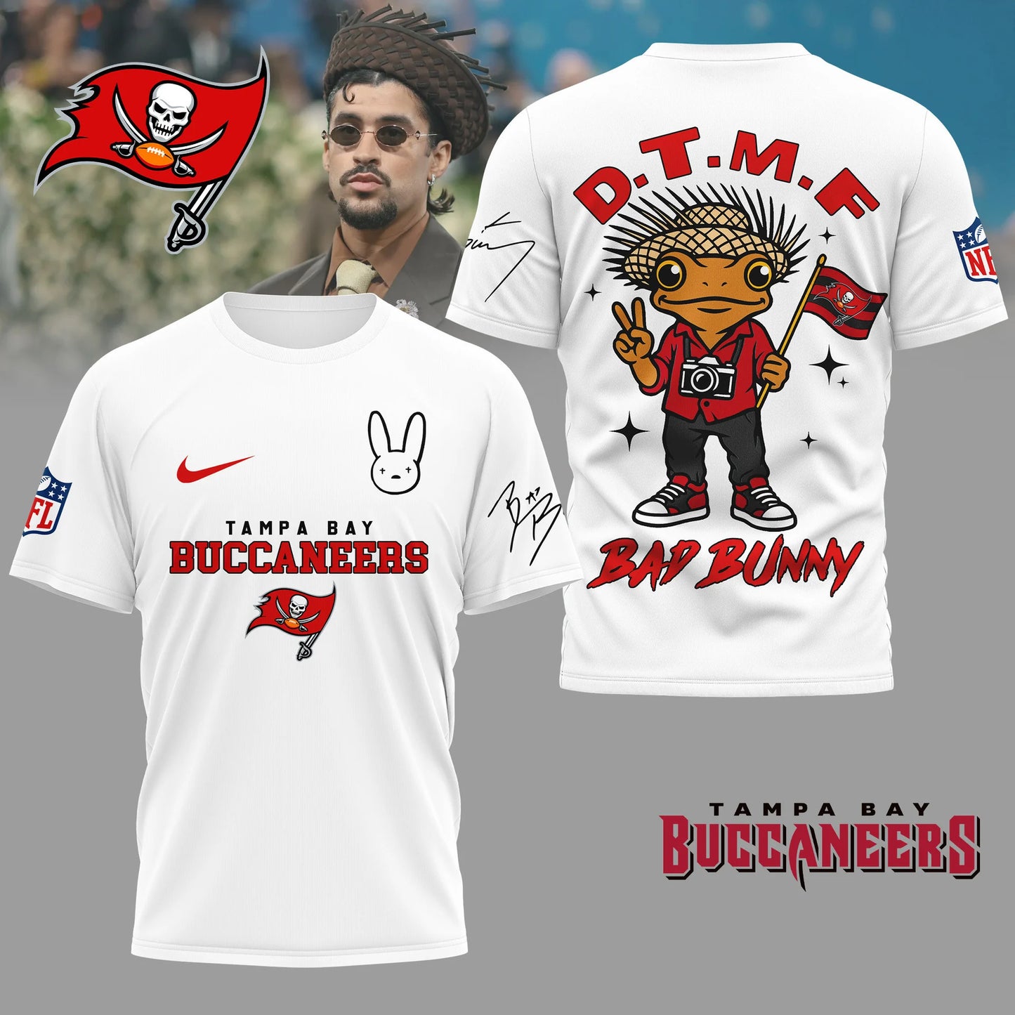 LIMITED EDITION - NEW CUSTOMIZED NFL10 TBB TAMPA BAY BUCCANEERS T-SHIRT, HOODIE, ZIP HOODIE
