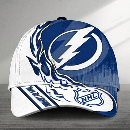 LIMITED EDITION - NEW CUSTOMIZED NHL12 TPL TAMPA BAY LIGHTNING CLASSIC CAP