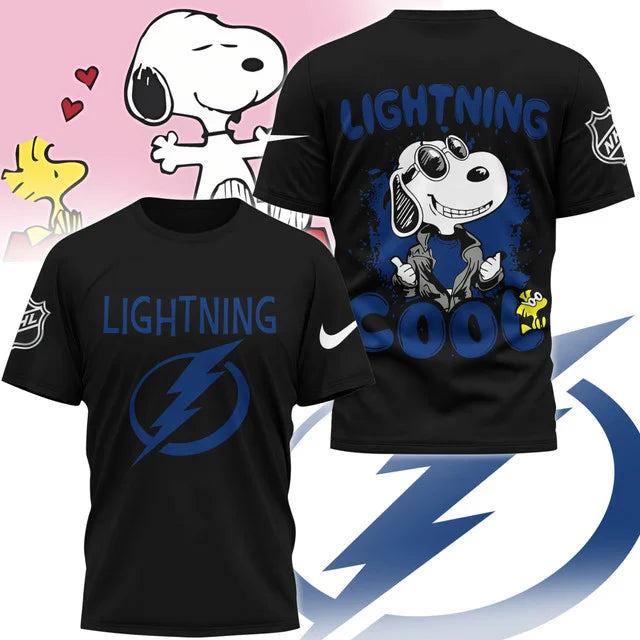 LIMITED EDITION - NEW CUSTOMIZED NHL12 TPL TAMPA BAY LIGHTNING X SNOOPY T-SHIRT, SWEATSHIRT, HOODIE & ZIP HOODIE