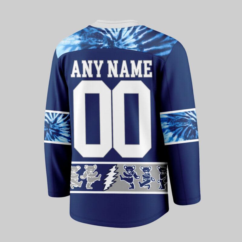 [SUPER SALE] NEW CUSTOMIZED NHL12 TPL TAMPA BAY LIGHTNING UNISEX HOCKEY JERSEY