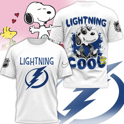 LIMITED EDITION - NEW CUSTOMIZED NHL12 TPL TAMPA BAY LIGHTNING X SNOOPY T-SHIRT, SWEATSHIRT, HOODIE & ZIP HOODIE