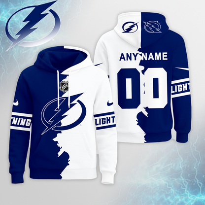LIMITED EDITION - NEW CUSTOMIZED NHL12 TPL TAMPA BAY LIGHTNING UNISEX T-SHIRT, POLO, HOODIE & JACKETS
