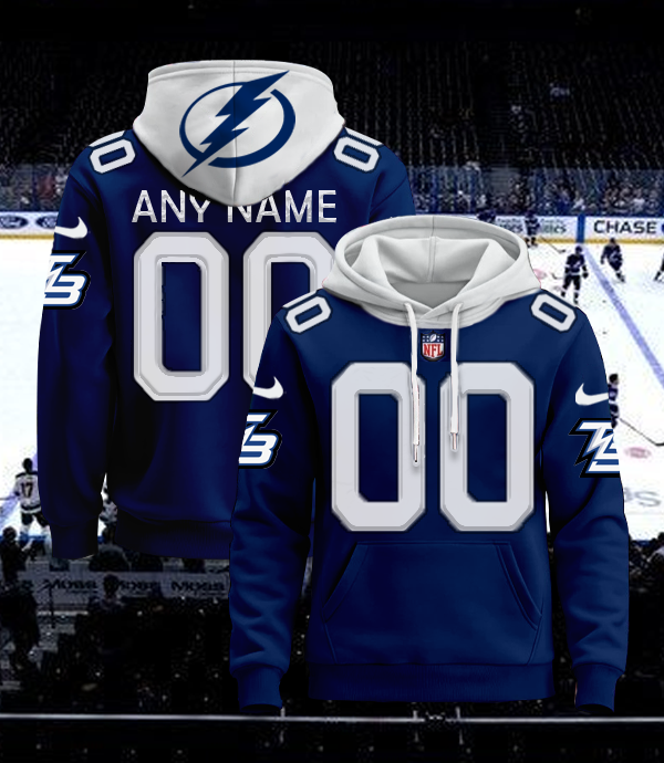 LIMITED EDITION - NEW CUSTOMIZED NHL12 TPL TAMPA BAY LIGHTNING UNISEX T-SHIRT, POLO, HOODIE & JACKETS