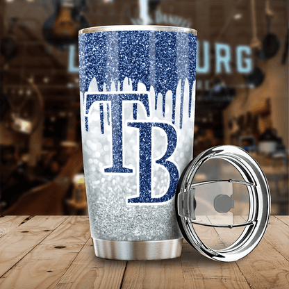 LIMITED EDITION - NEW CUSTOMIZED MLB21 TB RAYS TUMBLER CUP