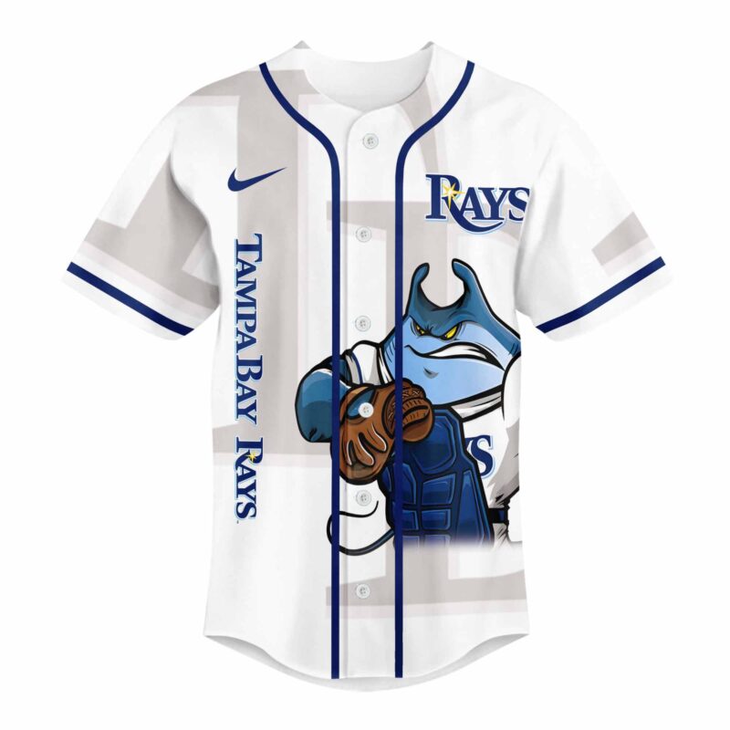 LIMITED EDITION - NEW CUSTOMIZED MLB21 TBR TAMPA BAY RAYS BASEBALL JERSEY
