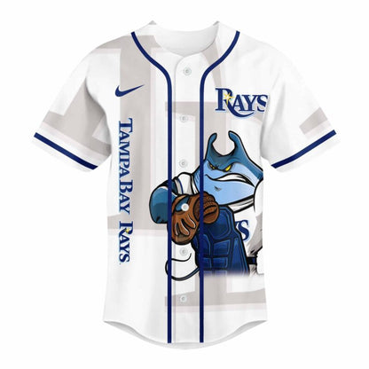 LIMITED EDITION - NEW CUSTOMIZED MLB21 TBR TAMPA BAY RAYS BASEBALL JERSEY