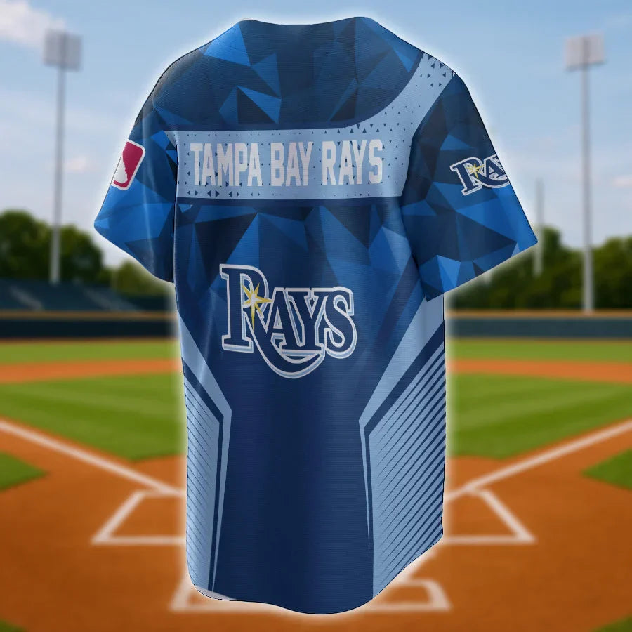 LIMITED EDITION - NEW CUSTOMIZED MLB21 TBR TAMPA BAY RAYS BASEBALL JERSEY