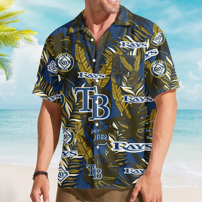 LIMITED EDITION - NEW CUSTOMIZED MLB21 TBR TAMPA BAY RAYS UNISEX HAWAIIAN SHIRT