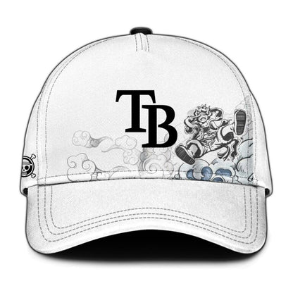 LIMITED EDITION - NEW CUSTOMIZED MLB21 TBR TAMPA BAY RAYS x ONE PIECE BASEBALL JERSEY & CAP