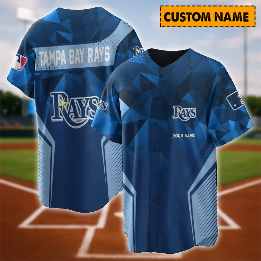 LIMITED EDITION - NEW CUSTOMIZED MLB21 TBR TAMPA BAY RAYS BASEBALL JERSEY