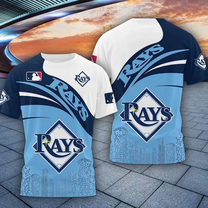 LIMITED EDITION - NEW CUSTOMIZED MLB21 TBR TAMPA BAY RAYS UNISEX T-SHIRT, POLO, HOODIE & JACKETS