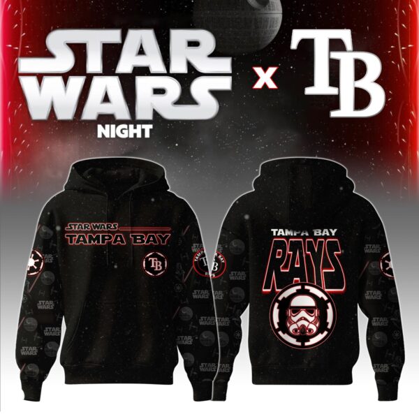 LIMITED EDITION - NEW CUSTOMIZED MLB21 TB RAYS x STAR WARS T-SHIRT, HOODIE, ZIP HOODIE