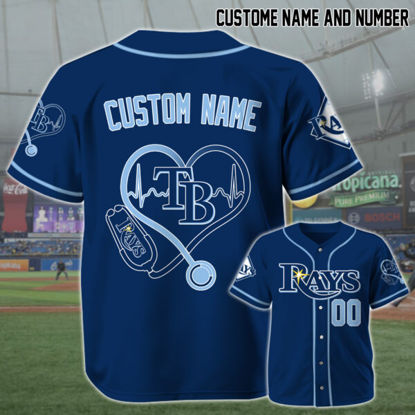LIMITED EDITION - NEW CUSTOMIZED MLB21 TB RAYS BASEBALL JERSEY