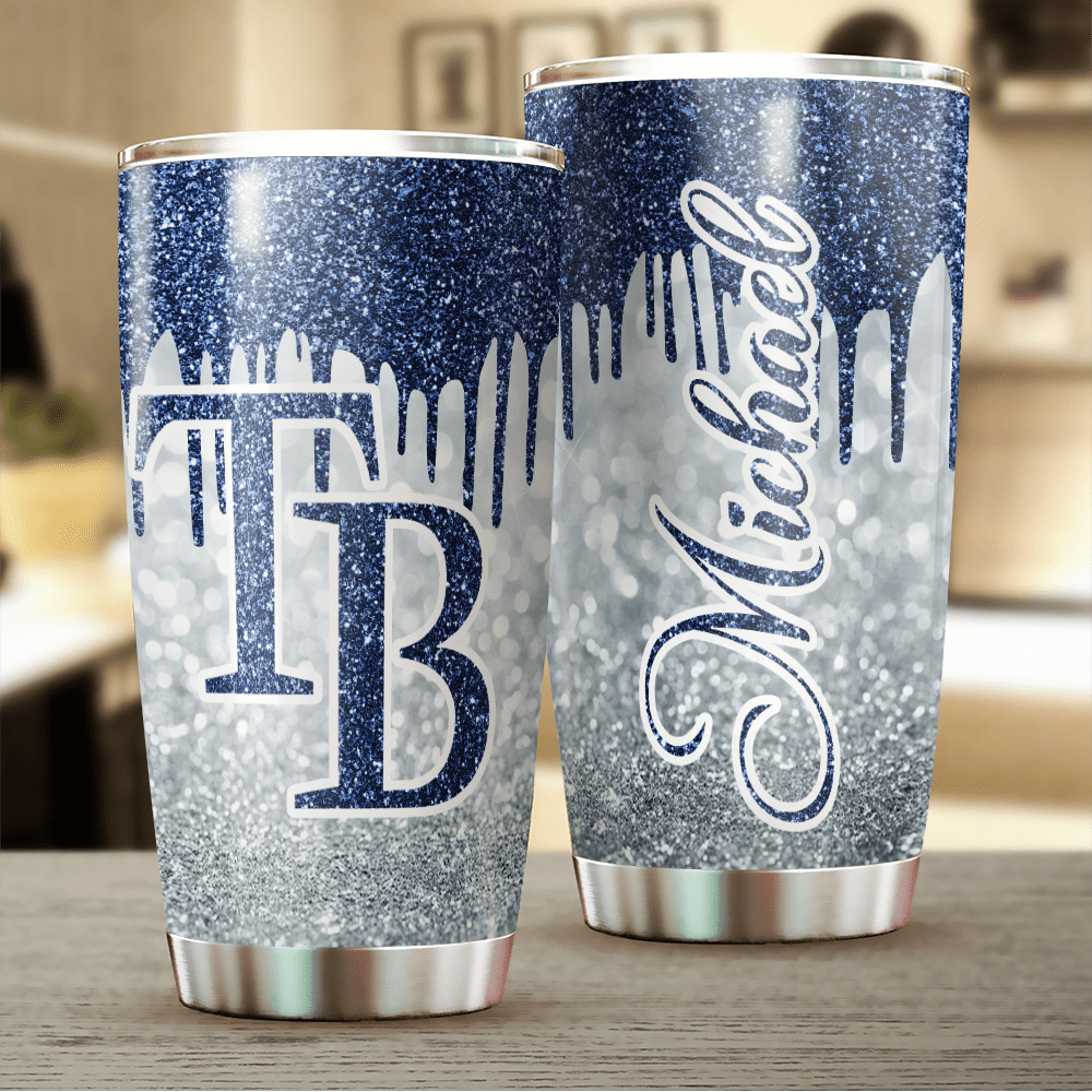 LIMITED EDITION - NEW CUSTOMIZED MLB21 TB RAYS TUMBLER CUP