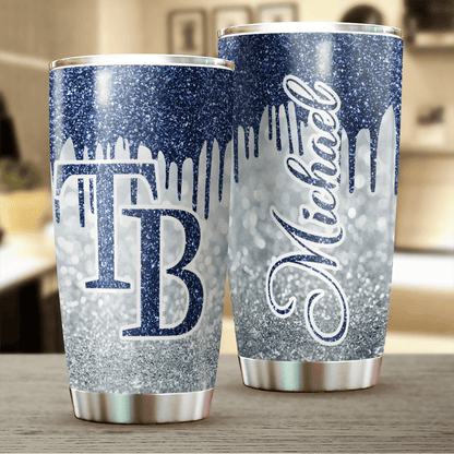 LIMITED EDITION - NEW CUSTOMIZED MLB21 TB RAYS TUMBLER CUP