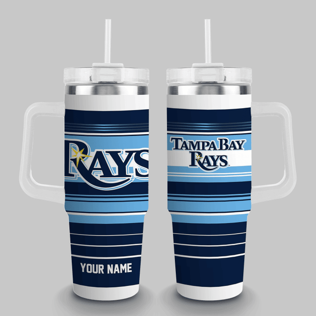 LIMITED EDITION - NEW CUSTOMIZED MLB21 TB RAYS TUMBLER CUP