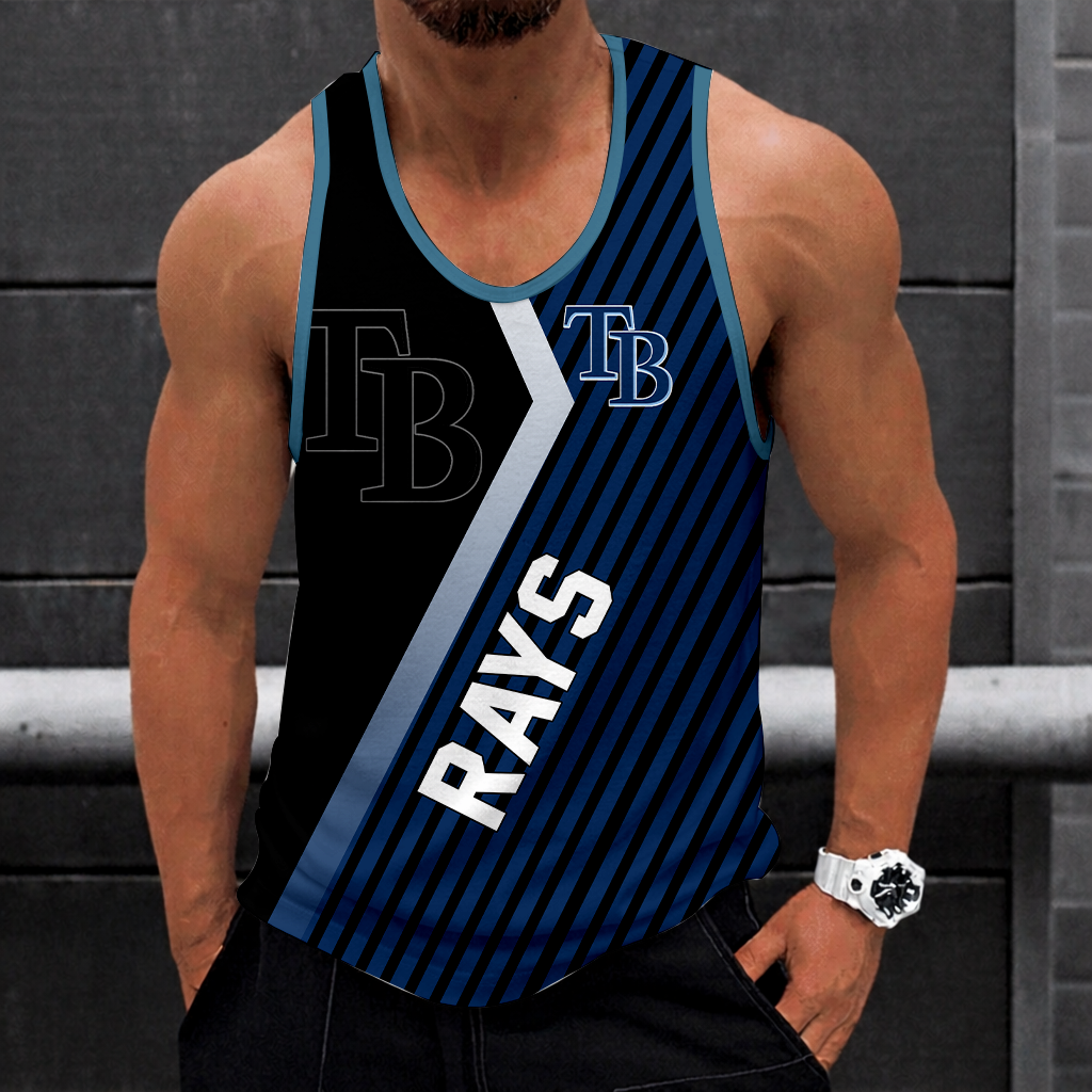 LIMITED EDITION - NEW CUSTOMIZED MLB21 TAMPA BAY RAYS UNISEX TANK TOP