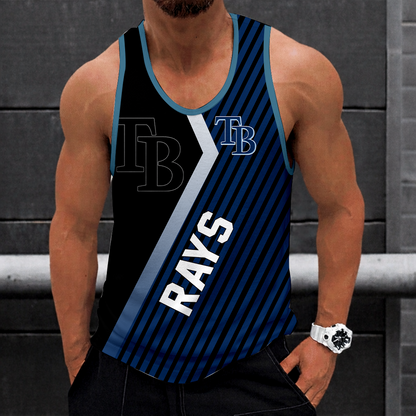 LIMITED EDITION - NEW CUSTOMIZED MLB21 TAMPA BAY RAYS UNISEX TANK TOP