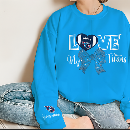 LIMITED EDITION - NEW CUSTOMIZED NFL31 TST TENNESSEE TITANS UNISEX T-SHIRT, POLO, HOODIE & JACKETS