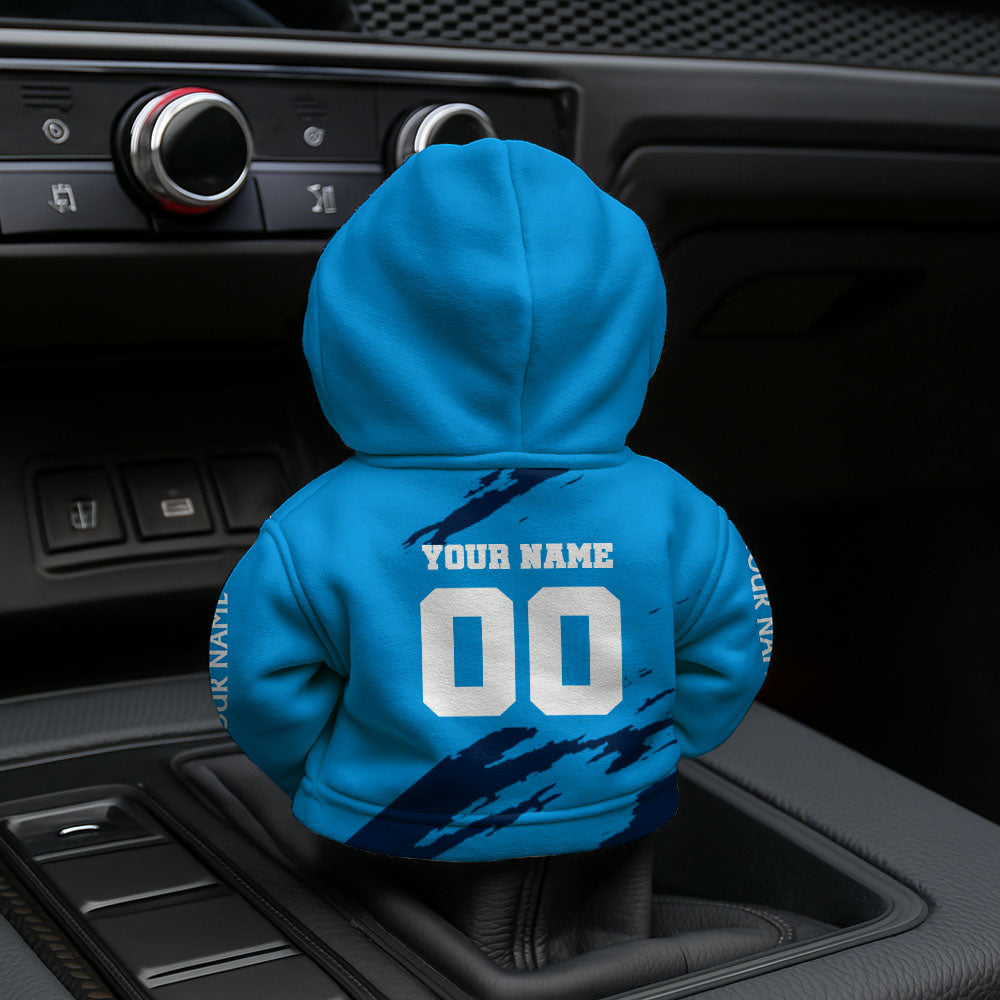 LIMITED EDITION - NEW CUSTOMIZED NFL31 TST TENNESSEE TITANS CAR HOODIE SHIFT KNOB COVER
