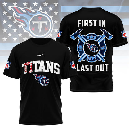 LIMITED EDITION - NEW CUSTOMIZED NFL31 TST TENNESSEE TITANS T-SHIRT | MULTIPLE COLORS AVAILABLE