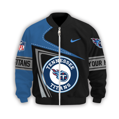 LIMITED EDITION - NEW CUSTOMIZED NFL31 TST TENNESSEE TITANS UNISEX T-SHIRT, POLO, HOODIE & JACKETS