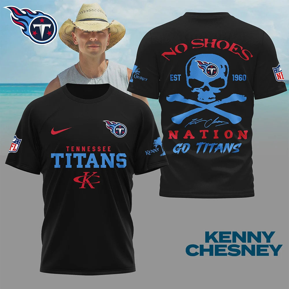 LIMITED EDITION - NEW CUSTOMIZED NFL31 TST TENNESSEE TITANS T-SHIRT | MULTIPLE COLORS AVAILABLE