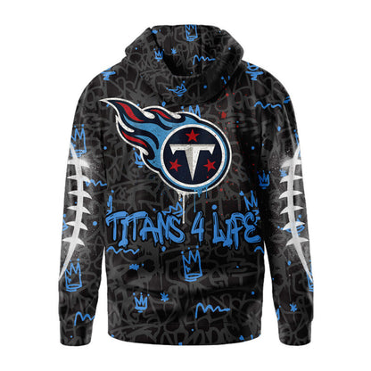 LIMITED EDITION - NEW CUSTOMIZED NFL31 TST TENNESSEE TITANS UNISEX T-SHIRT, POLO, HOODIE & JACKETS