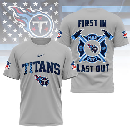 LIMITED EDITION - NEW CUSTOMIZED NFL31 TST TENNESSEE TITANS T-SHIRT | MULTIPLE COLORS AVAILABLE