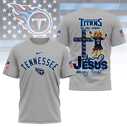 LIMITED EDITION - NEW CUSTOMIZED NFL31 TST TENNESSEE TITANS T-SHIRT | MULTIPLE COLORS AVAILABLE