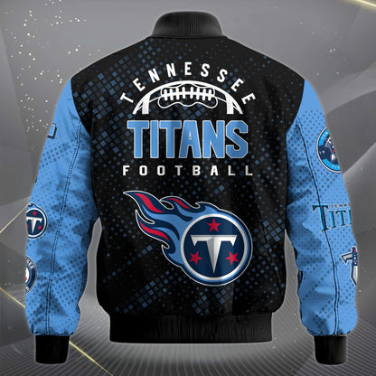 LIMITED EDITION - NEW CUSTOMIZED NFL31 TST TENNESSEE TITANS SATIN VARSITY JACKET & LONG PANTS