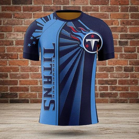 LIMITED EDITION - NEW CUSTOMIZED NFL31 TST TENNESSEE TITANS UNISEX T-SHIRT, POLO, HOODIE & JACKETS