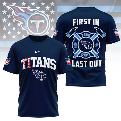 LIMITED EDITION - NEW CUSTOMIZED NFL31 TST TENNESSEE TITANS T-SHIRT | MULTIPLE COLORS AVAILABLE