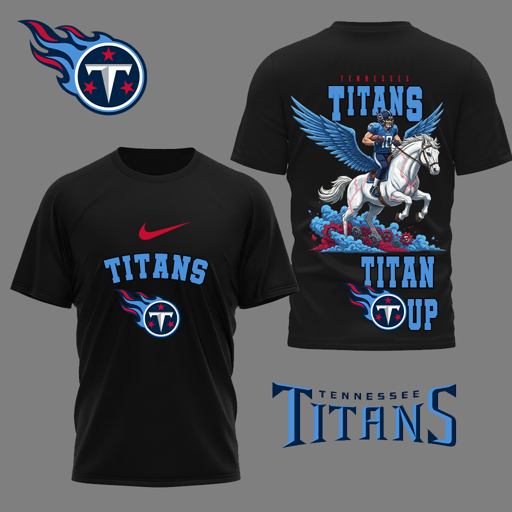 LIMITED EDITION - NEW CUSTOMIZED NFL31 TST TENNESSEE TITANS NATION GEAR 3D SHIRT