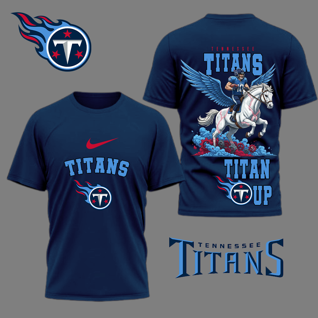 LIMITED EDITION - NEW CUSTOMIZED NFL31 TST TENNESSEE TITANS NATION GEAR 3D SHIRT