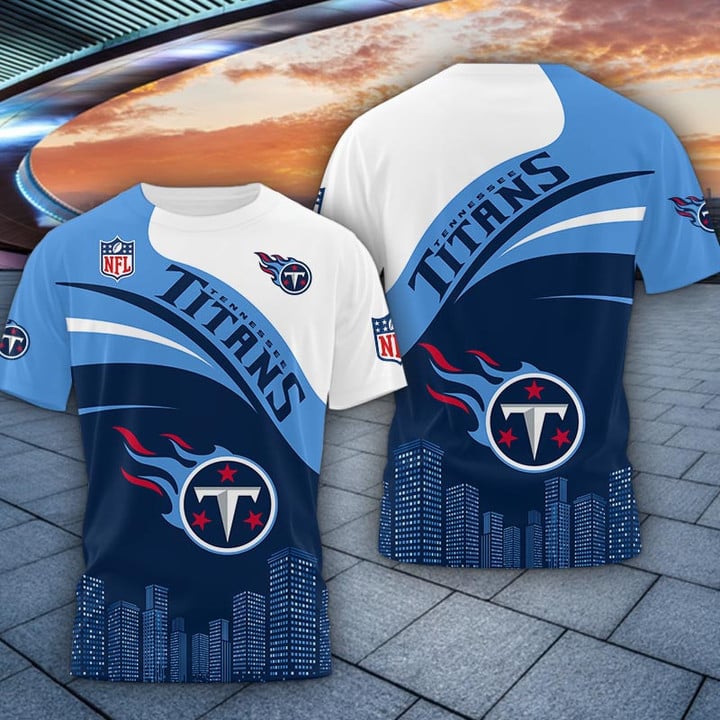 LIMITED EDITION - NEW CUSTOMIZED NFL31 TST TENNESSEE TITANS UNISEX T-SHIRT, POLO, HOODIE & JACKETS